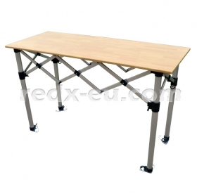SR5 1.5m Commercial Concertina Table, 60cm PLYWOOD Top