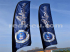 Dolphin and Feather Flags